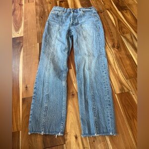 Gap cheeky high rise straight jeans. Size 2R/26